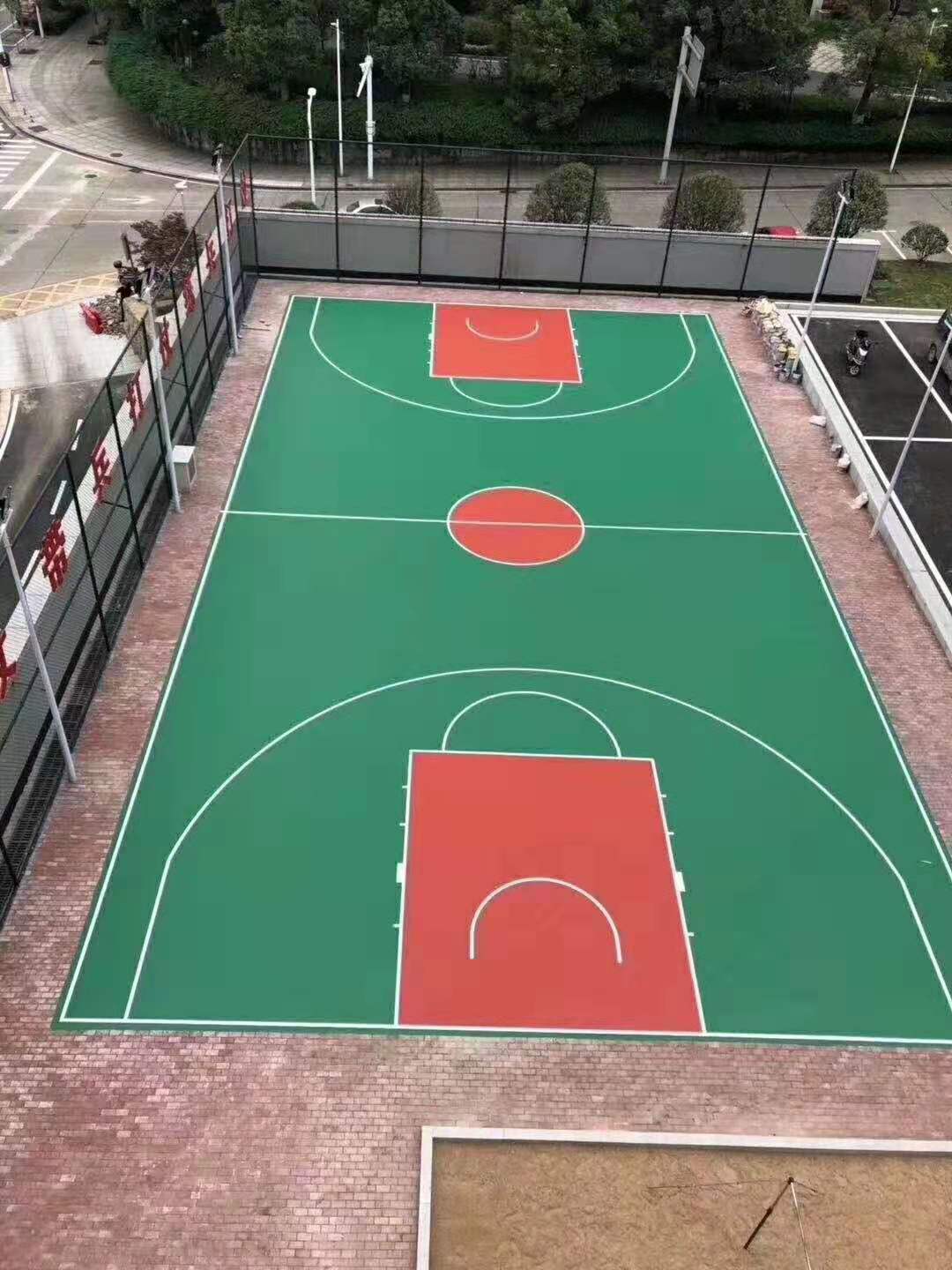 硅PU球场走进义乌“美丽乡村”建设