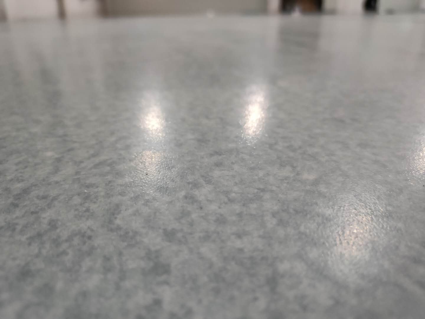 金华口罩厂无尘车间PVC塑胶地板进场施工